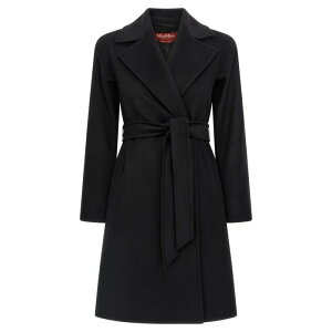 Max Mara Studio �}�b�N�X�}�[�� �X�e���f�B�I ���f�B�[�X �R�[�g 2526016152600013 'Dravenna' coat Black IT36 IT38 IT40 IT42 42 36 34 38 40 �y���������E�֐ō��z
