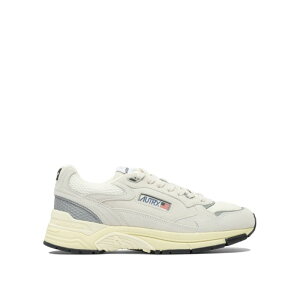 AUTRY �I�[�g���[ �����Y �X�j�[�J�[ HYLMUM10 HYPERWAY LOW MAN SUEDE/MESH WHT/SILV White 40 41 42 43 44 45 39 38 46 47 �y���������E�֐ō��z