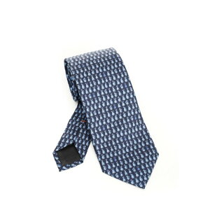 ZEGNA [jA Y lN^C Z2W05TA21P8BL1 Silk tie Blue IT0 yE֐ōz