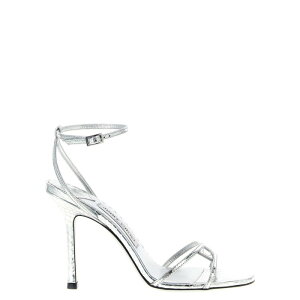 JIMMY CHOO �W�~�[ �`���E ���f�B�[�X �T���_�� 1998LEO100WAPSILVER '1998 Leo' sandals Silver 361/2 371/2 381/2 36 37 38 39 40 36.5 37.5 38.5 39.5 �y���������E�֐ō��z