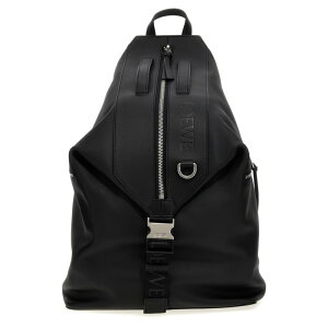 LOEWE ���G�x �����Y �o�b�N�p�b�N B777W36X031100 'Convertible' backpack Black onesize �y���������E�֐ō��z