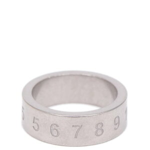 Maison Margiela ] }WF fB[X O SI8UQ0003SV0129951 Logo ring Silver 3 4 5 6 7 8 9 1 10 11 2 yE֐ōz