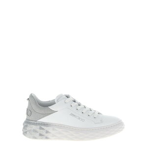 �y�y�V�X�[�p�[�Z�[�� �ő�80%OFF+P2�{~�zJIMMY CHOO �W�~�[ �`���E ���f�B�[�X �X�j�[�J�[ DIAMONDMAXIVWHITESILVER 'Diamond Maxi F II' sneakers Silver IT35 IT351/2 IT36 IT361/2 IT37 IT371/2 IT38 IT381/2 IT39 IT391/2 IT40 35 35.5 36