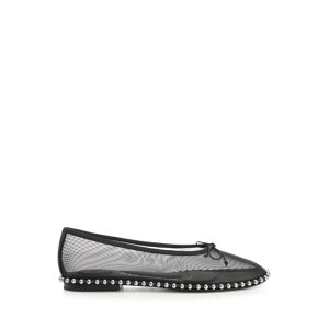 alexanderwang �A���L�T���_�[���� ���f�B�[�X �t���b�g�V���[�Y 30125F046001 Lina mesh ballet flats Black EU36 EU37 EU39 EU40 371/2 IT361/2 IT38 IT381/2 IT40 EU34 EU35 EU38 EU41 EU42 361/2 381/2 40 36 37.5 41 39 38 38.5 36.5 37 34 35 �y