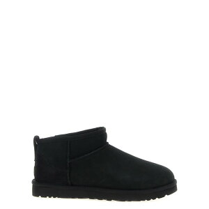 UGG AO Y u[c 1137391BLK 'Classic Ultra Mini' ankle boots Black 101/2 111/2 121/2 131/2 31/2 41/2 51/2 61/2 71/2 81/2 91/2 8 7 9 11 13 12 10 40 41 42 43 44 45 14 3 4 5 6 15 yE֐ōz