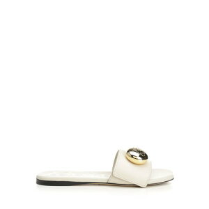 LOEWE ���G�x ���f�B�[�X �T���_�� L815465XB03006 Pebble slide White EU36 EU37 EU38 EU39 EU40 EU41 EU34 EU35 EU42 36 37 38 39 40 41 �y���������E�֐ō��z