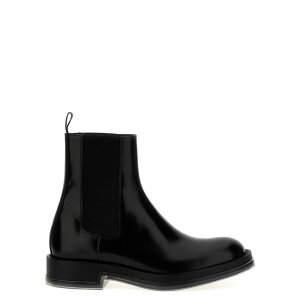 Alexander McQUEEN �A���L�T���_�[�E�}�b�N�C�[�� �����Y �u�[�c 794479WIFW21256 'Float' Chelsea boots Black IT40 IT41 IT42 IT43 IT44 IT45 42 44 40 41 43 45 42.5 �y���������E�֐ō��z