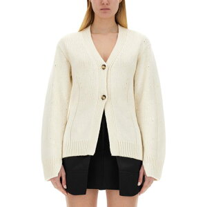Helmut lang �w�����[�g�����O ���f�B�[�X �j�b�g�E�Z�[�^�[�E�J�[�f�B�K�� N09HW705C05 TAILORED CARDIGAN IVORY L M S �y���������E�֐ō��z