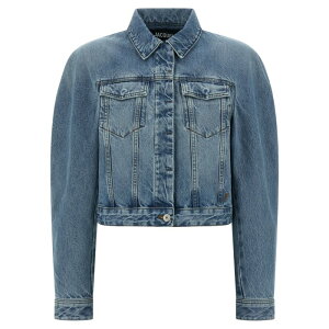 yyVC[OXӍՍő80%OFF+P2{~zJACQUEMUS WbNX fB[X JWAWPbg 25HJAW00112AD0003833C 'La Veste de-Nimes Ovalo' jacket Light Blue FR34 FR36 FR38 FR40 yE֐ōz