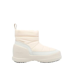 MOON BOOT ���[���u�[�c ���f�B�[�X �u�[�c 2500050L002 Mezzaluna Puffy Cream Booties White 40 38 36 39 37 41 �y���������E�֐ō��z
