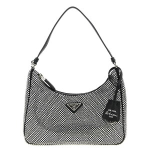 Prada �v���_ ���f�B�[�X �n���h�o�b�O�E�V�����_�[�o�b�O 1BC204VOOD2HNJF0T7O 'Prada Re-Edition 2005' shoulder bag Black onesize �y���������E�֐ō��z