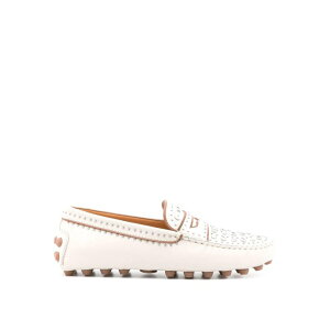 Tod's �g�b�Y ���f�B�[�X ���[�t�@�[ XXW52K0IC80N6MC016 Studded loafer Beige 40 37.5 36 �y���������E�֐ō��z