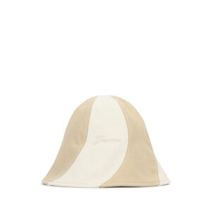 JACQUEMUS �W���b�N���X ���f�B�[�X �X�q 255AC714501215C LE BOB GELATO BEIGEOFFWHITE 56 60 58 �y���������E�֐ō��z