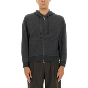 OUR LEGACY �A���[���K�V�[ �����Y �X�E�F�b�g�E�t�[�f�B�[ M4256RCCHARCOALELASTICMELTON ZIPPER RASCAL SWEATSHIRT GREY 44 50 48 46 �y���������E�֐ō��z