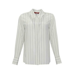 Max Mara Studio �}�b�N�X�}�[�� �X�e���f�B�I ���f�B�[�X �V���c�E�u���E�X 26161110116E15 Mstflirt Shirt Green 46 42 40 38 36 44 48 �y���������E�֐ō��z