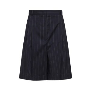Max Mara Studio �}�b�N�X�}�[�� �X�e���f�B�I ���f�B�[�X �V���[�g�p���c 2616141011600MSTERE001 Max Mara Studio Shorts Blue Blue and green 42 44 46 40 �y���������E�֐ō��z