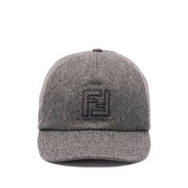 FENDI フェンディ メンズ 帽子 AYK2FXQ768F0COK Cap Fendi GREY onesize 【送料無料・関税込】