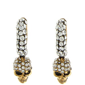 yyVubNtCf[ő80%OFF+P2{~zAlexander McQUEEN ALT_[E}bNC[ fB[X sAXECO 823561J161C4148 Skull earrings Gold onesize yE֐ōz