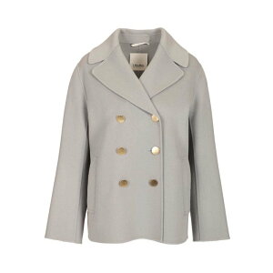 S MAX MARA �G�X �}�b�N�X�}�[�� ���f�B�[�X �u���U�[�E�W���P�b�g 2619041041600700088 Margot wool drap jacket Light blue IT34 IT36 IT38 IT40 IT42 IT44 IT46 IT48 IT50 IT52 IT54 �y���������E�֐ō��z