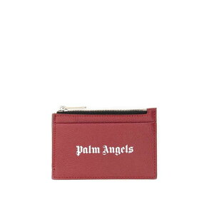 Palm Angels �p�[���G���W�F���X �����Y ���z�E�J�[�h�P�[�X PMND007F22LEA0022801 Caviar Card Holder Dark Red onesize �y���������E�֐ō��z