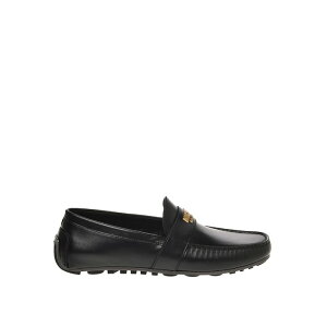 yyVubNtCf[ő80%OFF+P2{~zMOSCHINO XL[m Y [t@[ MB10380G1GGA0000NERO Metallic letters loafers Black 40 yE֐ōz