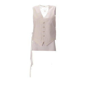 Ann Demeulemeester �A���h�D�������X�e�[�� ���f�B�[�X �J�W���A���W���P�b�g B0012742FA558002 Top White 38 40 42 �y���������E�֐ō��z