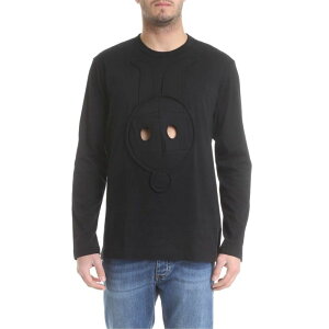 Comme Des Garcons SHIRT �R���f�M�����\�� �V���c �����Y T�V���c�E�J�b�g�\�[ S271091 Rabbit Is crewneck sweatshirt in black Black M �y���������E�֐ō��z