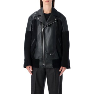 JUNYA WATANABE �W������ ���^�i�x ���f�B�[�X ���U�[&�t�@�[�W���P�b�g�E�R�[�g JPJ0050511 Junya Watanabe Coats Black Blacks and greys M �y���������E�֐ō��z