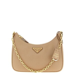 Prada �v���_ ���f�B�[�X �n���h�o�b�O�E�V�����_�[�o�b�O 1BH204VV2PNZVF0MUH 'Prada Re-Edition 2005' shoulder bag Beige onesize �y���������E�֐ō��z