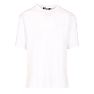 Dolce & Gabbana �h���`�F�K�b�o�[�i �����Y T�V���c�E�J�b�g�\�[ G8PN9ZG7O4EW0800 Cotton T-shirt White 44 48 46 52 50 40 42 54 56 58 60 62 64 �y���������E�֐ō��z