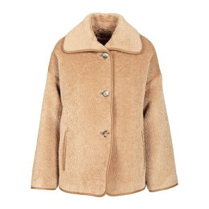 Max Mara Studio �}�b�N�X�}�[�� �X�e���f�B�I ���f�B�[�X �J�W���A���W���P�b�g 2526086052600841004 "Vadet" boxy alpaca jacket Beige IT34 IT36 IT38 IT40 IT42 IT44 IT46 IT48 IT50 IT52 IT54 �y���������E�֐ō��z