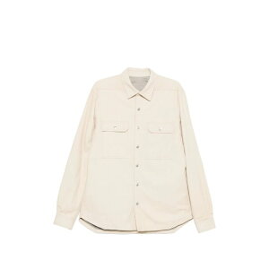 Rick Owens ���b�N �I�E�G���X �����Y �J�W���A���W���P�b�g RU01F2729LBF138 Leather Outerwear Rick Owens NEUTRALS IT50 �y���������E�֐ō��z