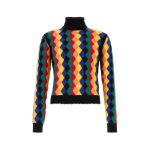 LOEWE ���G�x �����Y �j�b�g�E�Z�[�^�[�E�J�[�f�B�K�� H526Y14KI1MULTICOLOR Multicolor nylon sweater Multicoloured M L XL �y���������E�֐ō��z