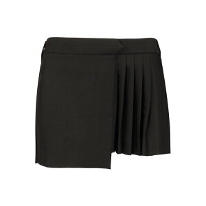 Off-White �I�t�z���C�g ���f�B�[�X �X�J�[�g OWCU014S25FAB0011000 Savana mini skirt Black IT38 IT40 IT42 IT34 IT36 IT44 IT46 IT48 IT50 IT52 IT54 38 40 42 �y���������E�֐ō��z