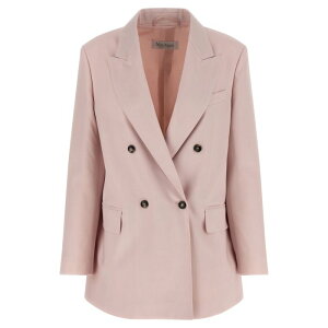 Max Mara �}�b�N�X�}�[�� ���f�B�[�X �u���U�[�E�W���P�b�g 2611041171600022 'MxmOmbrosa' blazer Pink IT36 IT38 IT40 IT42 IT44 IT46 �y���������E�֐ō��z