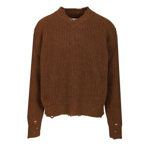 MM6 Maison Margiela GGVbNX Y jbgEZ[^[EJ[fBK SH0HN0003M13138142M Wool sweater Brown L M 3XL 4XL 5XL S XL XS 2XL 2XS yE֐ōz