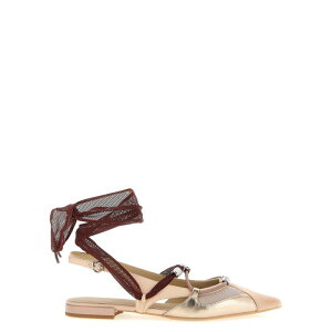 PINKO �s���R ���f�B�[�X �t���b�g�V���[�Y SD0547P003W4E 'Gianira 30' slingback Pink 36 37 38 39 40 41 �y���������E�֐ō��z