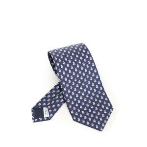 yyV}\ ő75%OFF+P2{zFERRAGAMO tFK Y lN^C 3512310778915FNAVY Silk Tie Blue onesize IT0 yE֐ōz