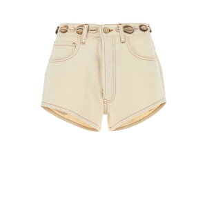 ALANUI �A���k�C ���f�B�[�X �V���[�g�p���c LWYC009R25DEN0030300 Sand denim Ocean Dream shorts Beige o Tan 27 28 25 26 �y���������E�֐ō��z