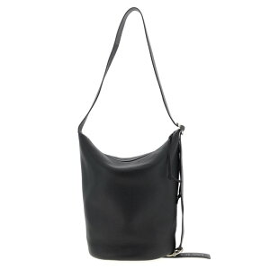 LOEWE ���G�x �����Y �n���h�o�b�O�E�V�����_�[�o�b�O B000LBMX041100 'Loop Bucket M' crossbody bag Black onesize �y���������E�֐ō��z