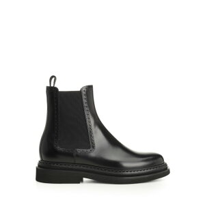 Dolce & Gabbana �h���`�F�K�b�o�[�i �����Y �u�[�c A60592A120380999 Brushed calfskin ankle boots Black 391/2 401/2 411/2 421/2 431/2 441/2 451/2 43 44 41.5 41 42.5 43.5 40 42 45 39 46 48 49 47 40.5 �y���������E�֐ō��z