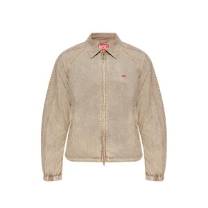 Diesel �f�B�[�[�� �����Y �J�W���A���W���P�b�g A212320PLBH7BD Diesel Jackets Beige Light and natural 46 48 50 �y���������E�֐ō��z