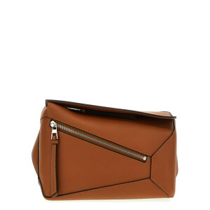 LOEWE ���G�x �����Y �n���h�o�b�O�E�V�����_�[�o�b�O B510SEBX022530 'Puzzle' small fanny pack Brown onesize �y���������E�֐ō��z