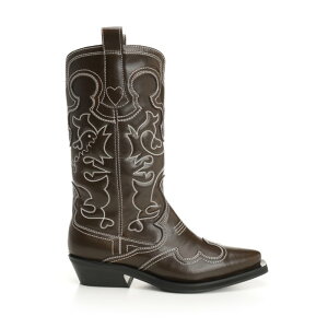 GANNI Kj[ fB[X u[c S3112887 Embroidered Western Boots Black EU36 EU37 EU38 EU39 EU40 EU34 EU35 EU41 EU42 36 37 40 38 39 41 yE֐ōz