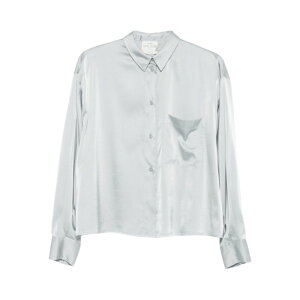 forte_forte �t�H���e �t�H���e ���f�B�[�X �V���c�E�u���E�X 14372MYSHIRTPEARL Forte Forte Shirts Grey Blacks and greys 0 1 2 3 �y���������E�֐ō��z