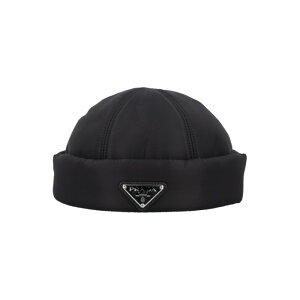 Prada �v���_ �����Y �X�q 2HC1682DV4F0002 Prada Hats Black Blacks and greys M L �y���������E�֐ō��z