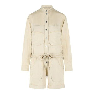 Isabel Marant �C�U�x�� �}���� ���f�B�[�X �����s�[�X�E�h���X�E�I�[���C������ CB0101FAD1G02E23EC Betyna One-Piece Jumpsuit Beige 38 36 34 40 �y���������E�֐ō��z