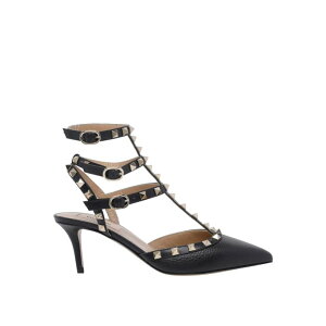 Valentino Garavani ���@�����e�B�m ���f�B�[�X �p���v�X�E�n�C�q�[�� S0375VCE0NO Black Rockstud Decollete Black 37.5 38 36.5 37 39 �y���������E�֐ō��z