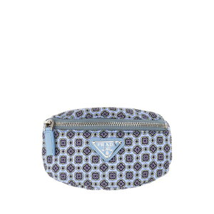 Prada �v���_ �����Y �{�f�B�E�x���g�o�b�O 2TT0952CXNF0637 Printed nylon wrist pouch Printed onesize �y���������E�֐ō��z
