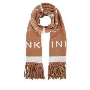 PINKO �s���R ���f�B�[�X �X�J�[�t�E�}�t���[ 105992A2YOMZ2 SCIARPA CAMMELLO/BIANCO onesize �y���������E�֐ō��z